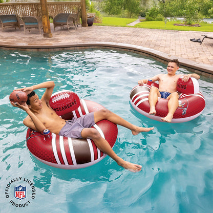 BigMouth Inc Tampa Bay Buccaneers 42 in Pool Float with cupholder and backrest