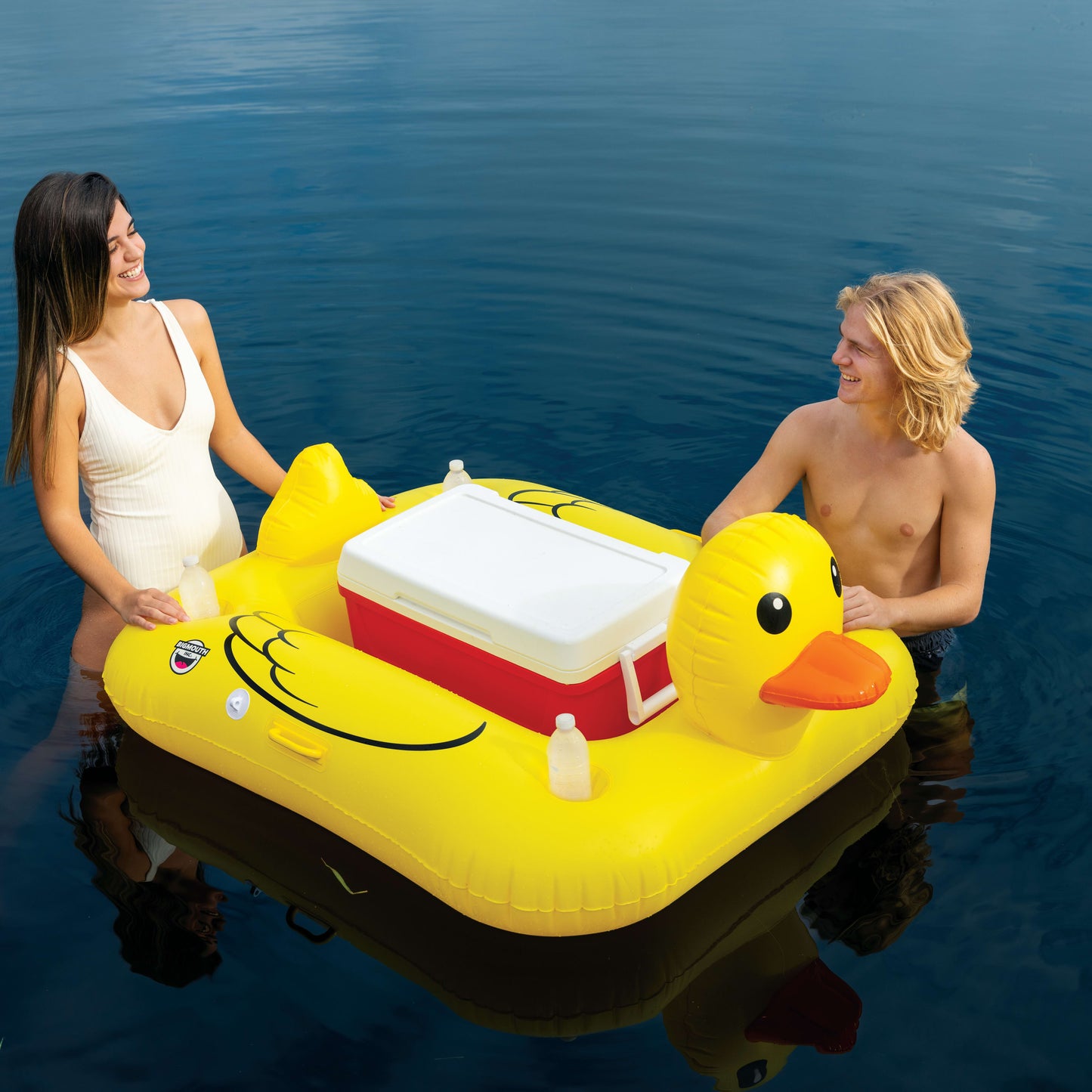 BigMouth Inc Floating Rubber Duck  Beverage Cooler