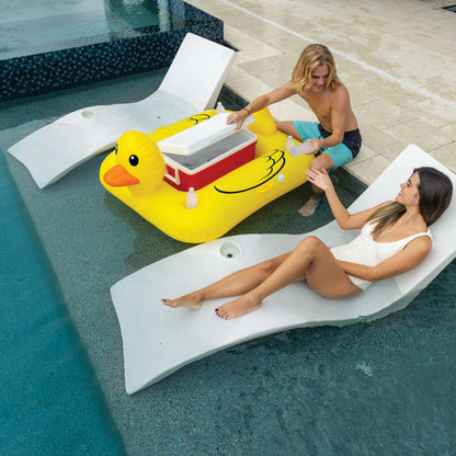 BigMouth Inc Floating Rubber Duck  Beverage Cooler