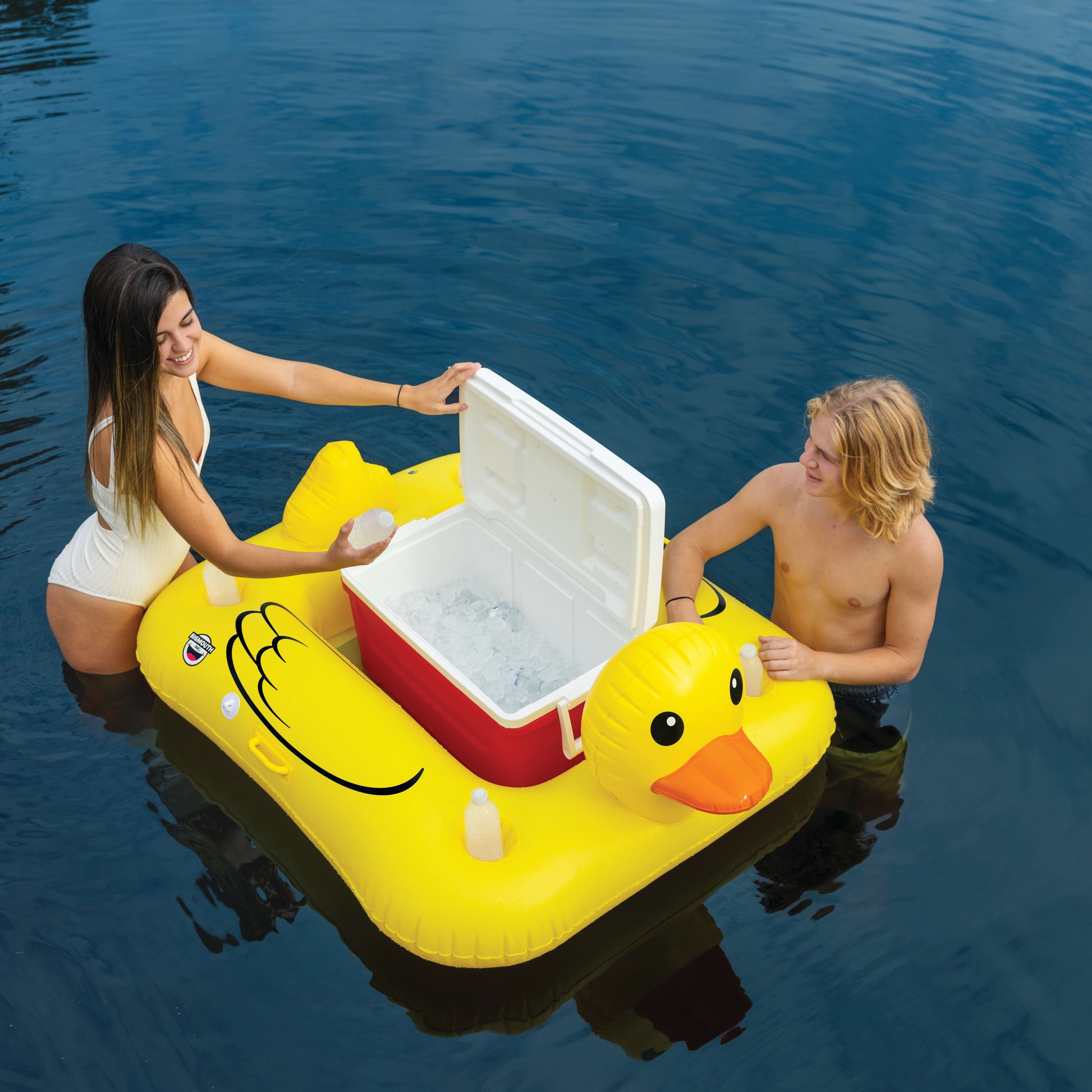 BigMouth Inc Floating Rubber Duck  Beverage Cooler