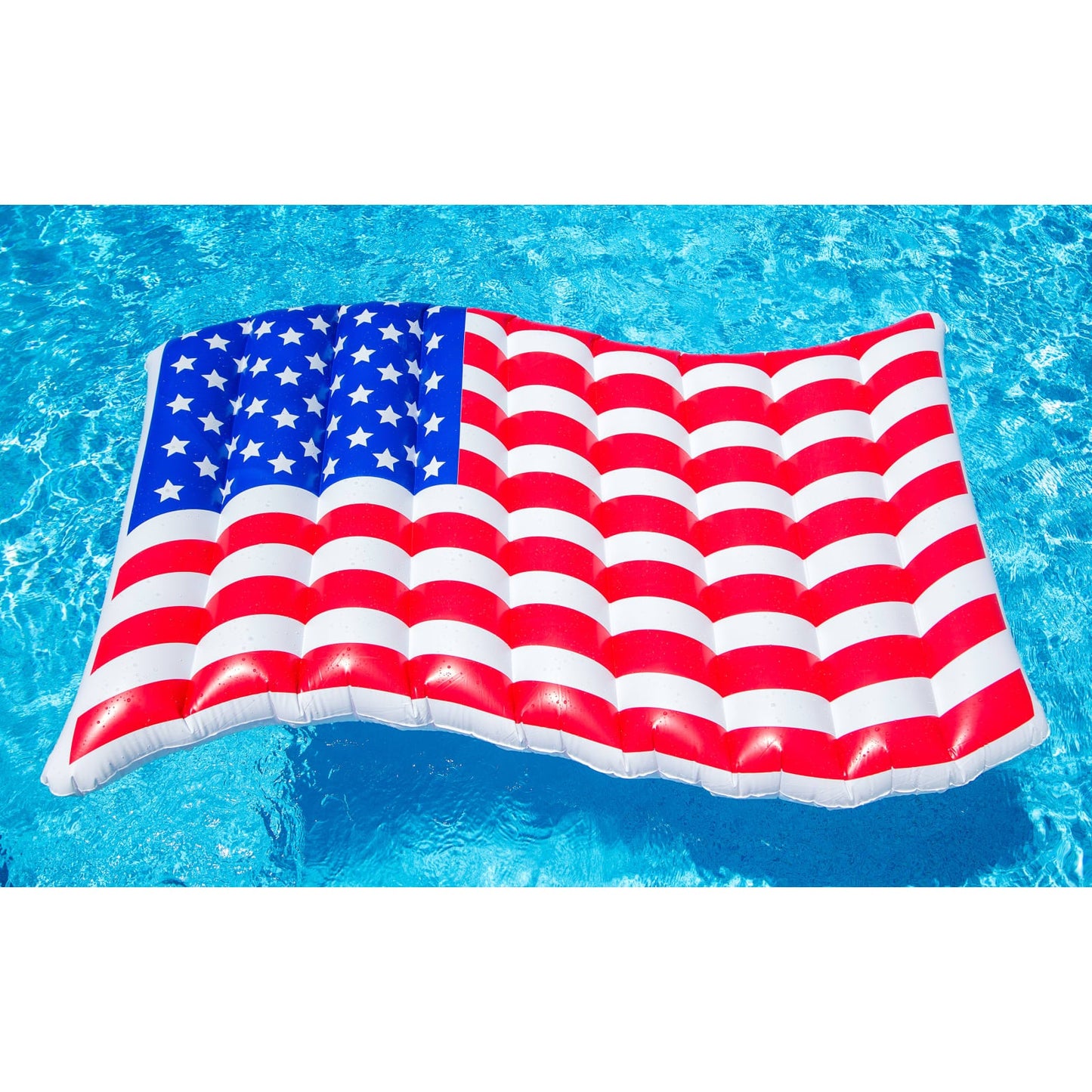BigMouth Inc Giant Waving American Flag Pool Float