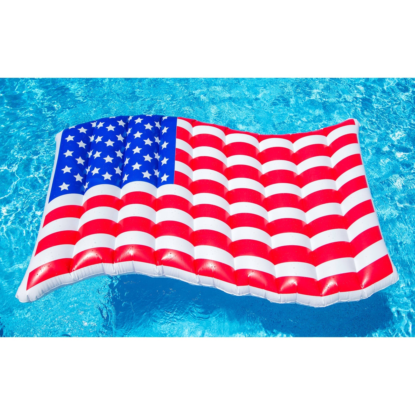 BigMouth Inc Giant Waving American Flag Pool Float