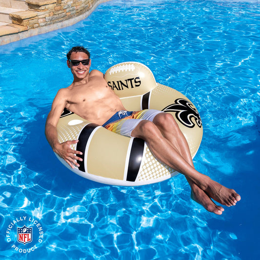 BigMouth Inc Deluxe NFL Pool Float – New Orleans Saints Edition