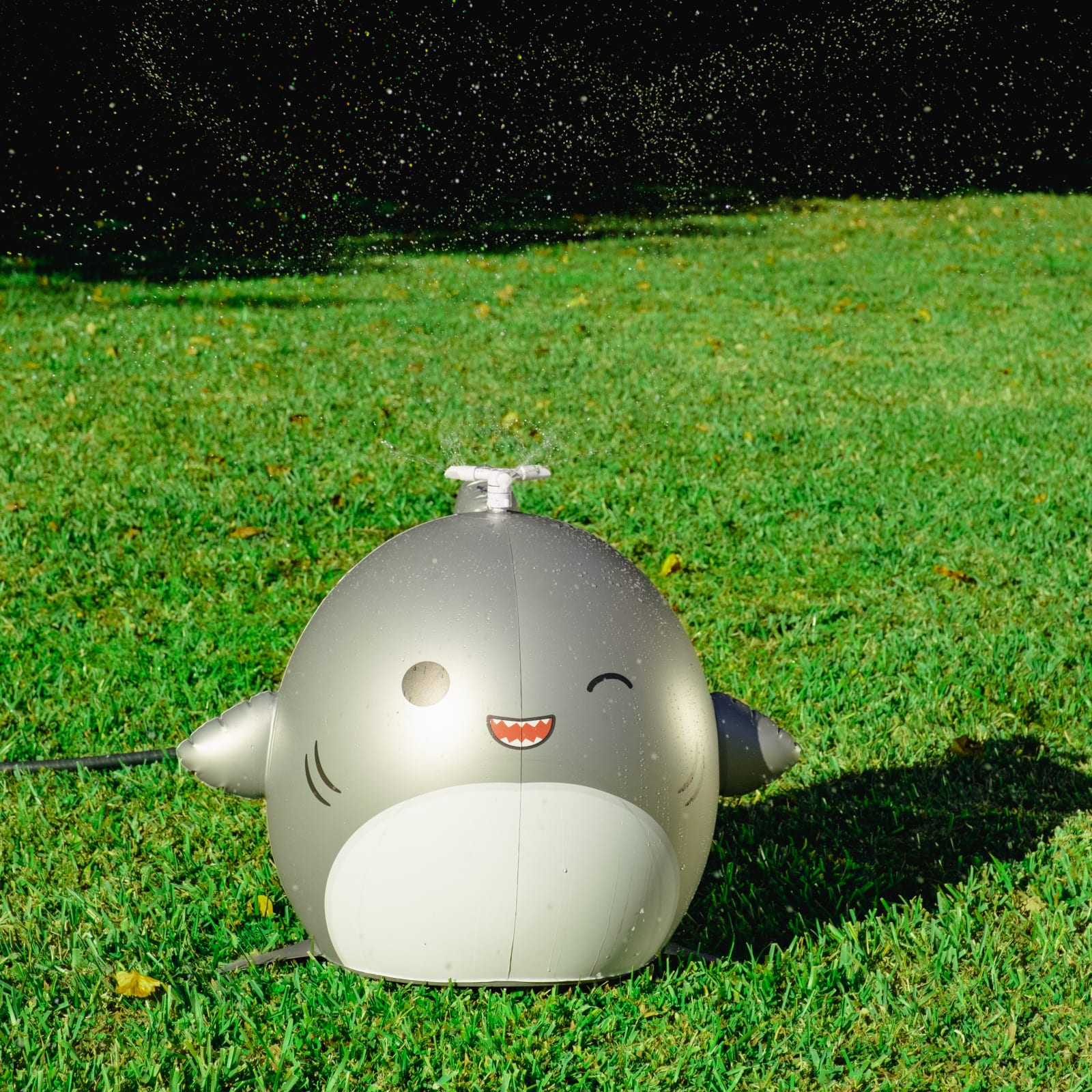 BigMouth Inc BigMouth x Squishmallows Gordon the Shark Mini Backyard Sprinkler
