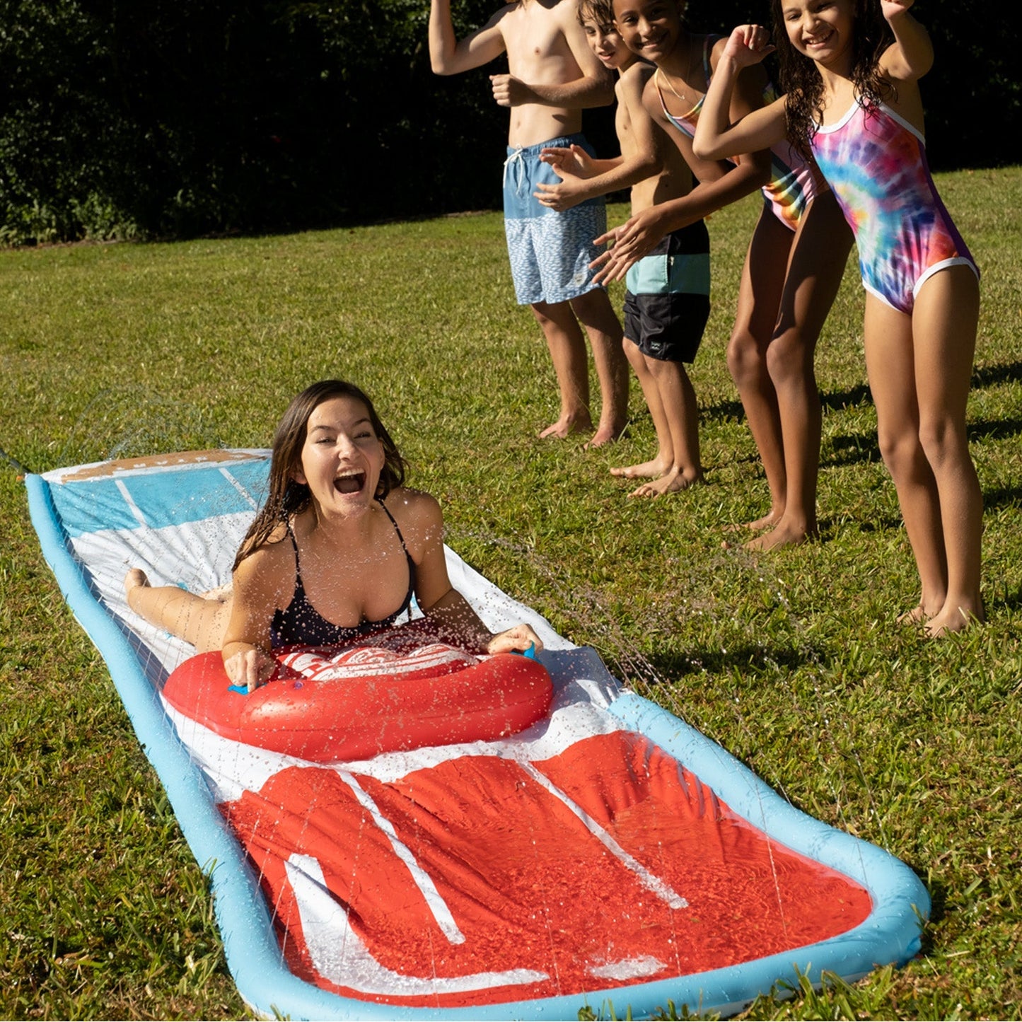 BigMouth Inc Splash Slides - Red White and Blue Pop slide