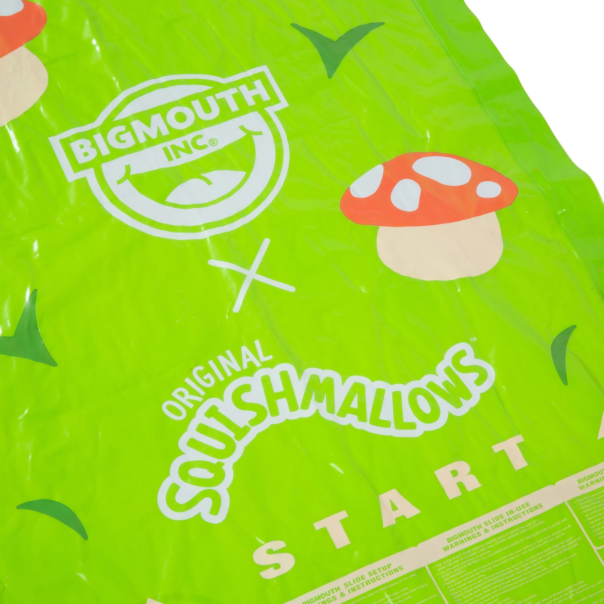 BigMouth Inc BigMouth x Squishmallows Malcom the Mushroom Lawn Slide