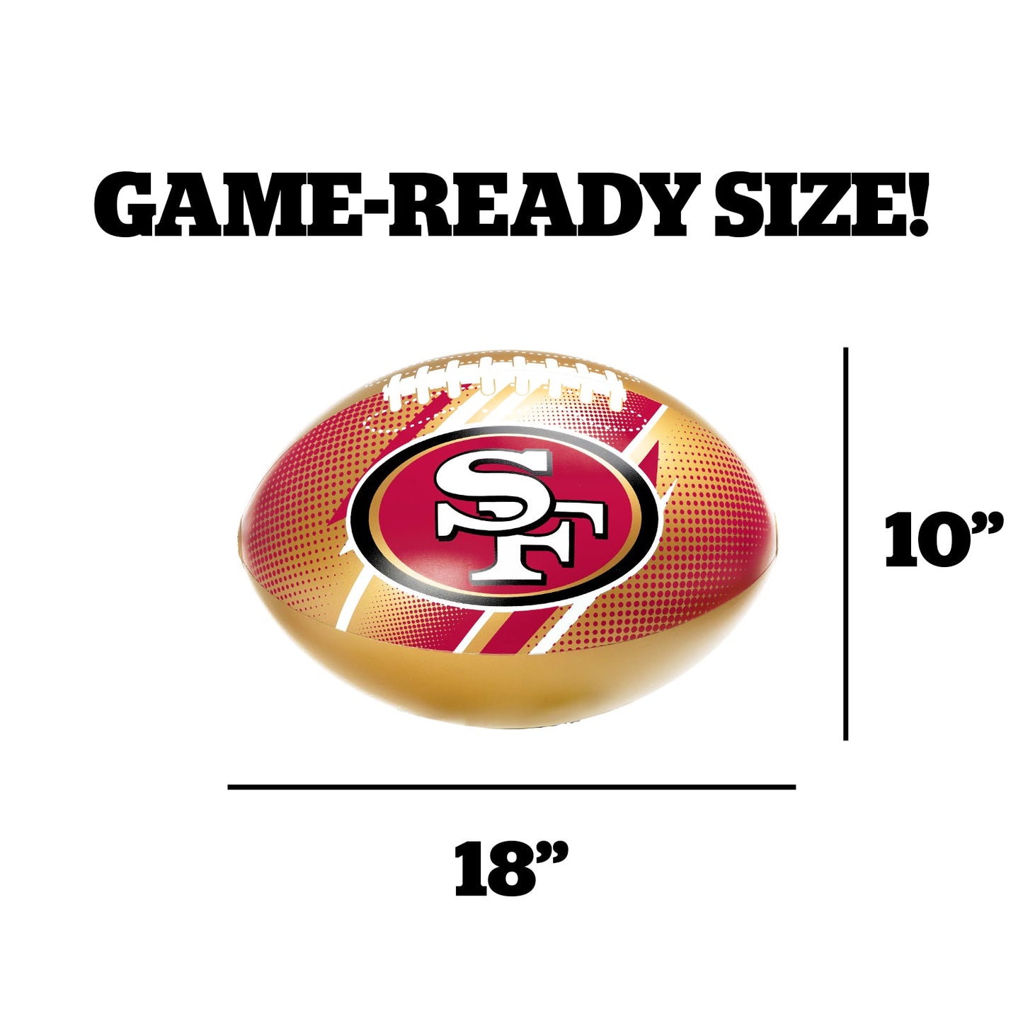 BigMouth Inc San Francisco 49ers Beach Ball