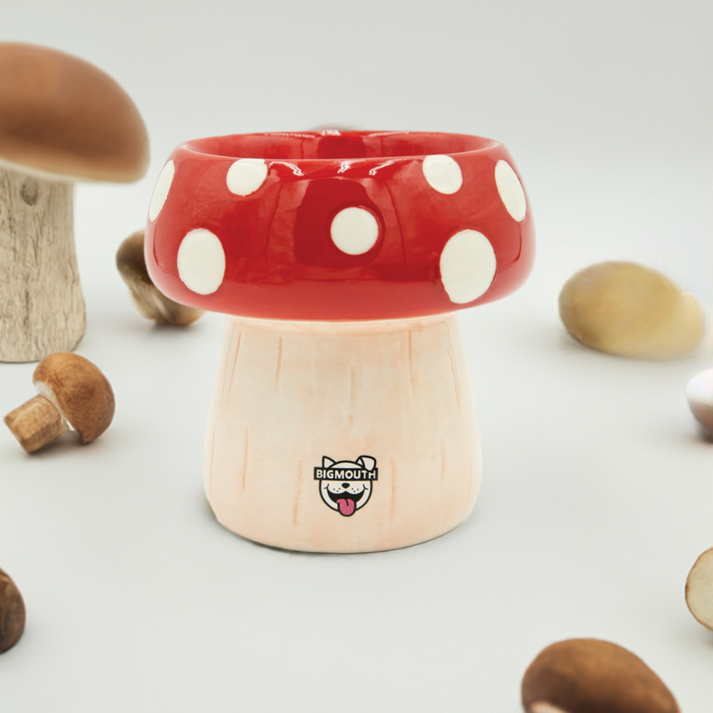 BigMouth Inc BigMouth 'Shroom' Cat and Dog Bowl