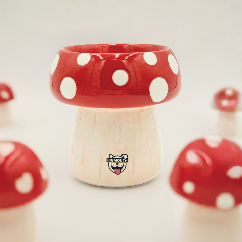 BigMouth Inc BigMouth 'Shroom' Cat and Dog Bowl