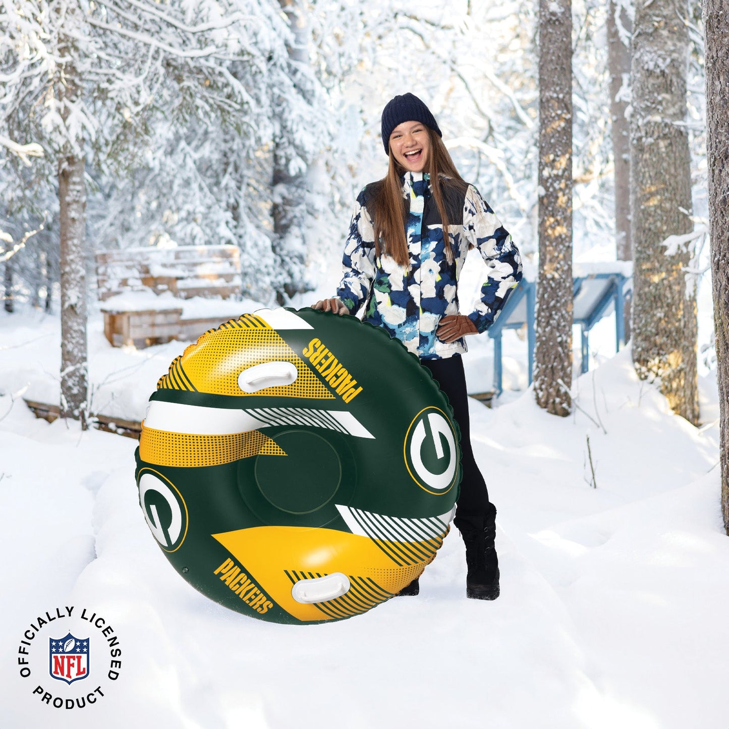 BigMouth Inc Green Bay Packers Snow Tube