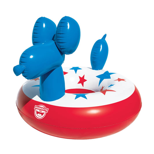 BigMouth Inc Patriotic Balloon Dog Pool Float – Inflated for the 250th