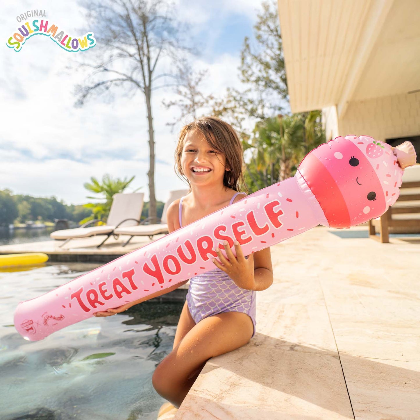 BigMouth Inc Squishmallows Pama Cake Pop Pool Noodle