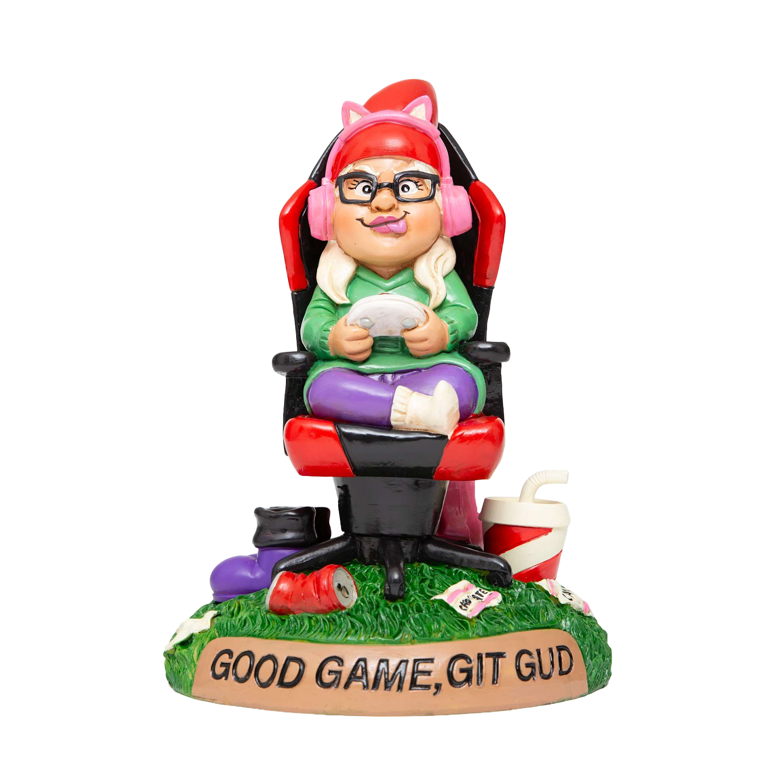BigMouth Inc BigMouth Gamer Garden Gnome