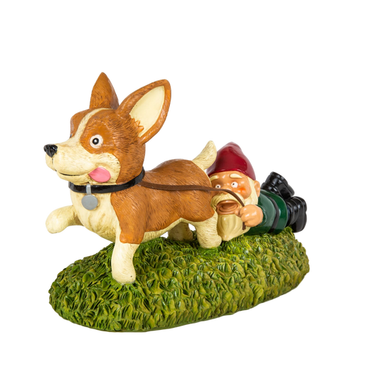 BigMouth Inc Giddy Up Doggy Gnome