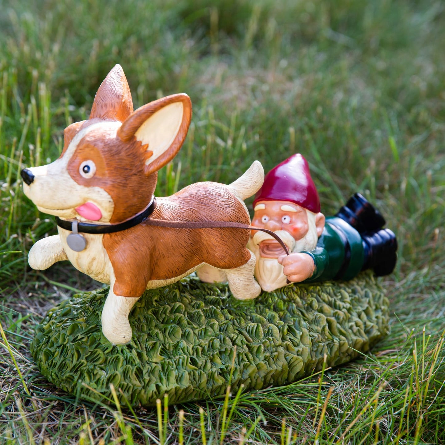 BigMouth Inc Giddy Up Doggy Gnome
