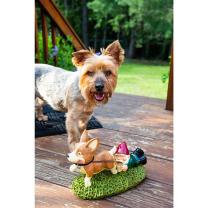 BigMouth Inc Giddy Up Doggy Gnome