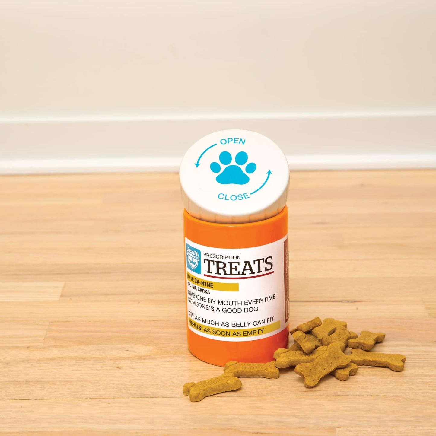BigMouth Inc BigMouth Pets "Prescription" Treat Jar