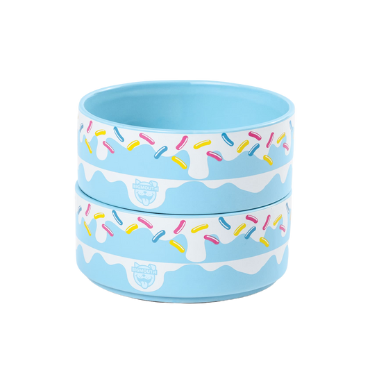 BigMouth Inc Sweet Spot Stacking Pet Bowls