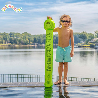 BigMouth Inc Squishmallows Charles the Pickle Pool Noodle