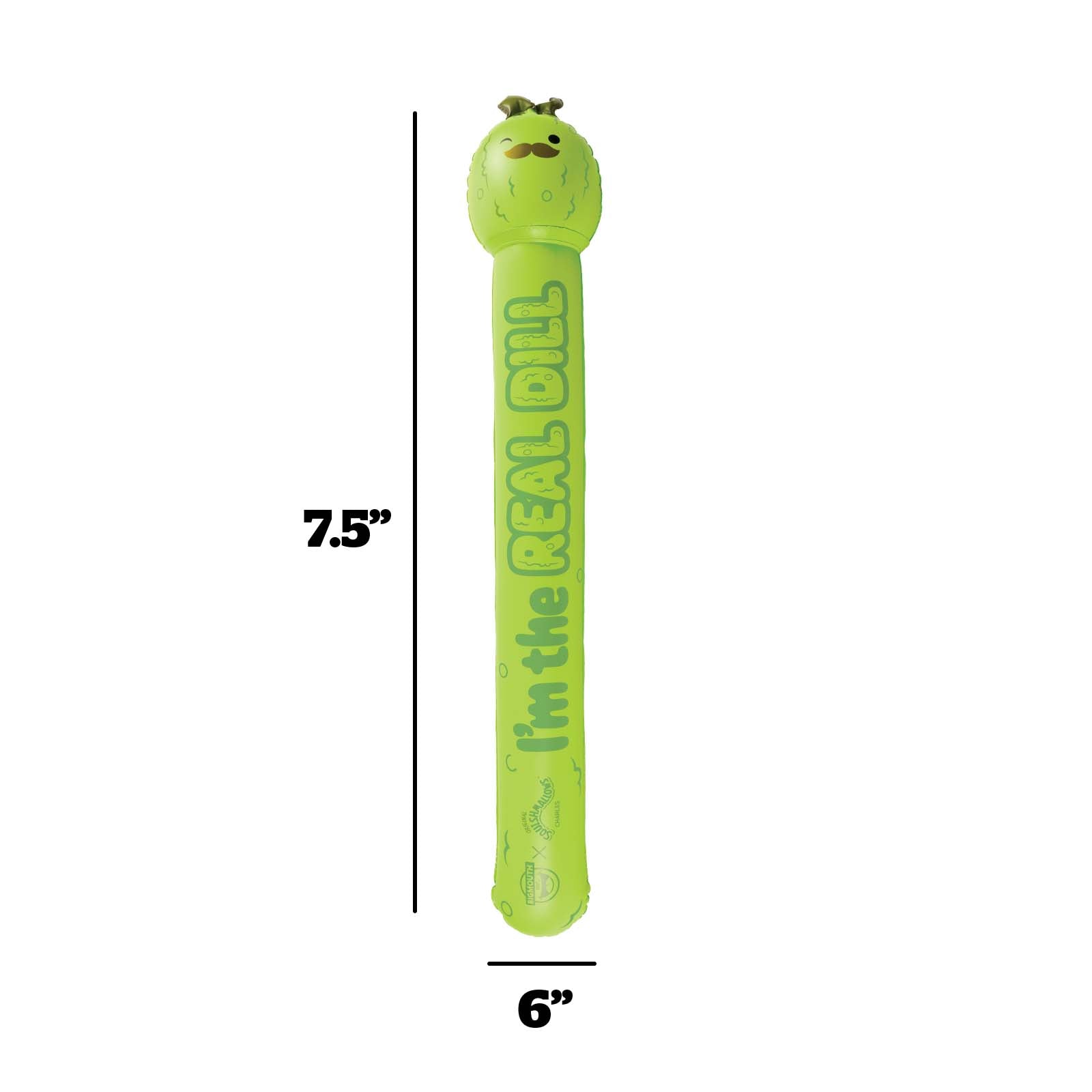 BigMouth Inc Squishmallows Charles the Pickle Pool Noodle