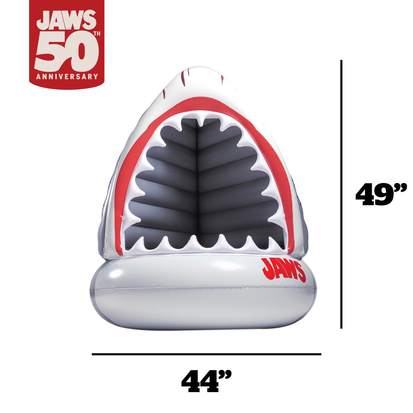 BigMouth Inc JAWs 50th Anniversary Giant Shark Pool Float