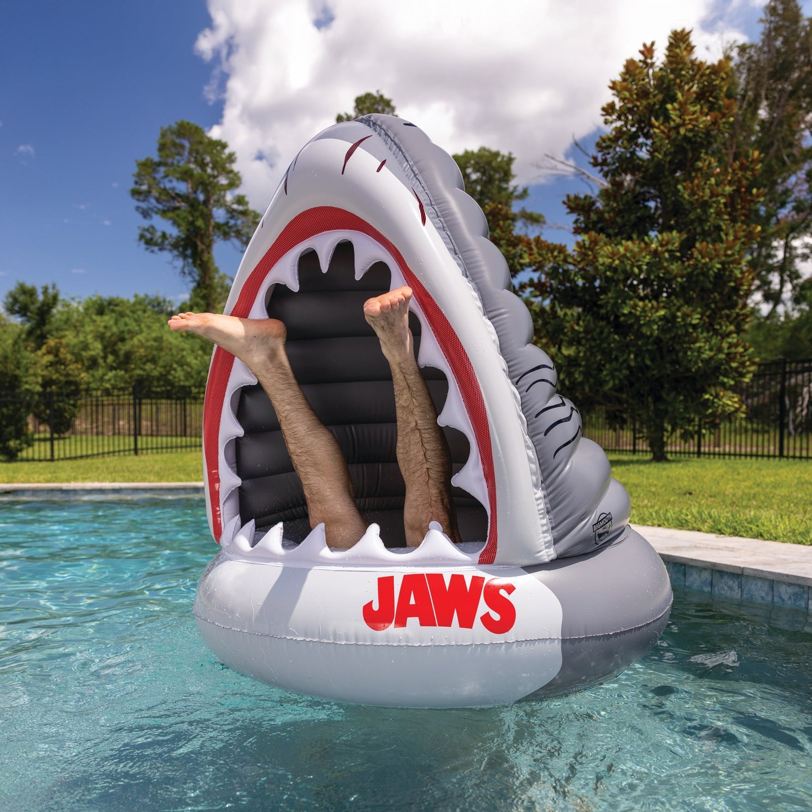 BigMouth Inc JAWs 50th Anniversary Giant Shark Pool Float