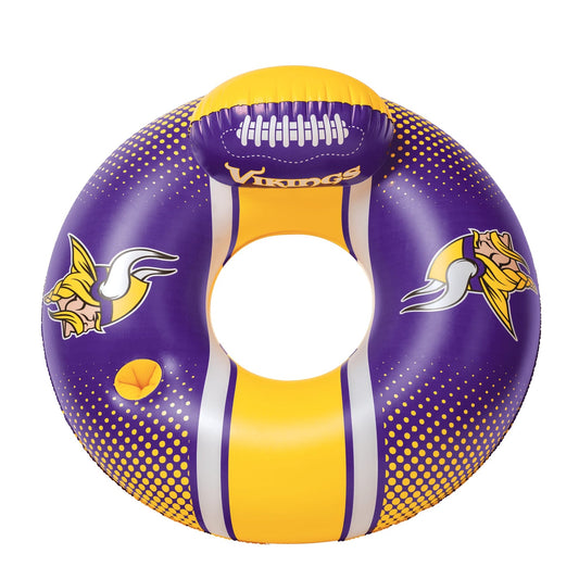 BigMouth Inc Minnesota Vikings 42 in Pool Float with cupholder and backrest