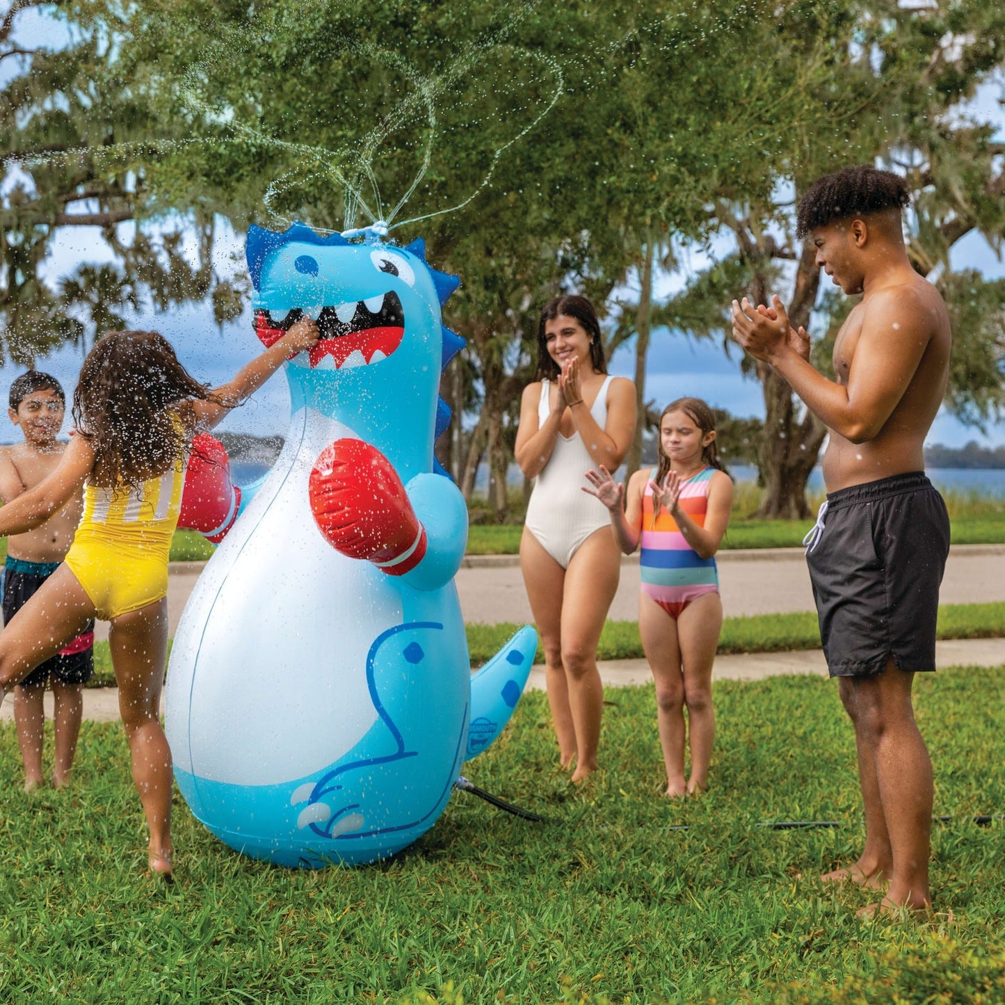 BigMouth Inc Dino Bopper Backyard Sprinkler