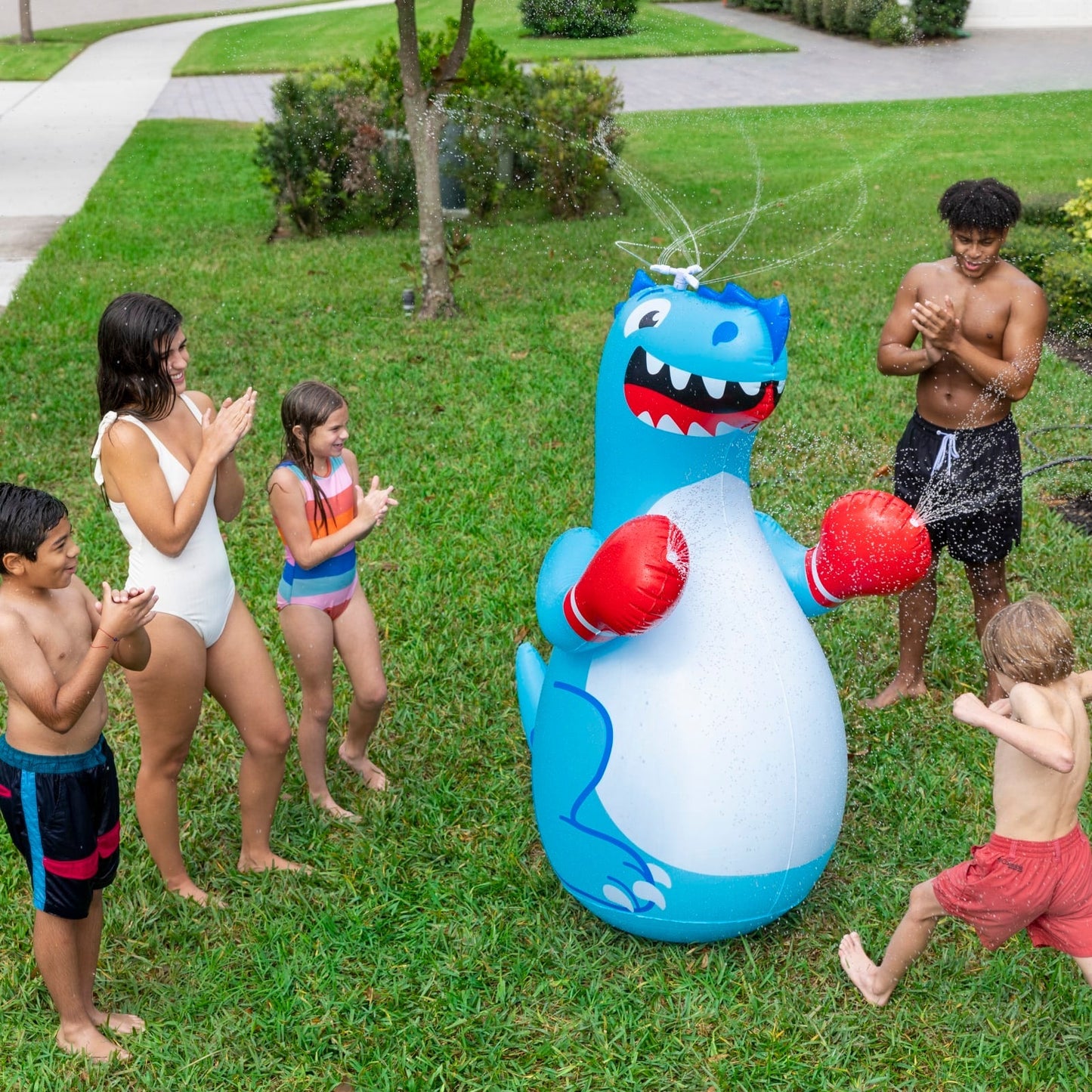 BigMouth Inc Dino Bopper Backyard Sprinkler