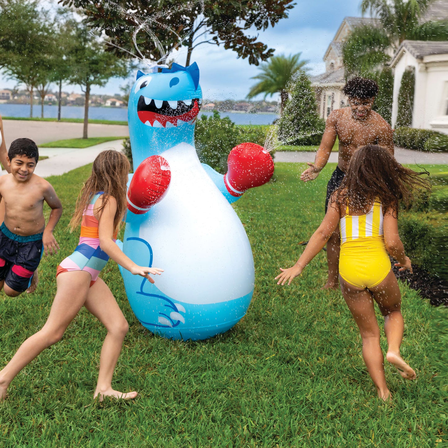 BigMouth Inc Dino Bopper Backyard Sprinkler